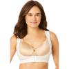Comfort Choice Women’s Plus Size Front Close Posture Brace(White)
