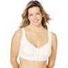 Comfort Choice Women’s Plus Size Stay-Cool Bra(Ivory)