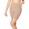 Secret Solutions Women’s Plus Size Invisible Shaper Long Leg Shaper(Nude)