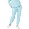 ellos Plus Size Drawstring Waist Fleece Sweatpants(Aqua Sky)