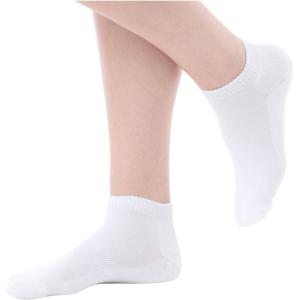 Comfort Choice Women’s Plus Size Ankle Socks 3-Pack(White Pack)