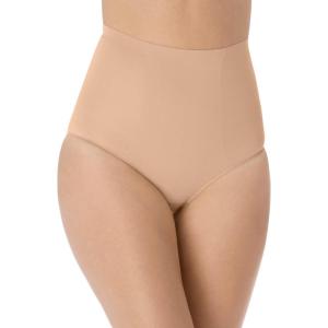 Secret Solutions Women’s Plus Size Invisible Shaper Light Control Brief(Nude)