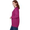 Woman Within Plus Size Fleece Sweatshirt(Banana)