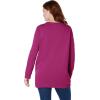 Woman Within Plus Size Fleece Sweatshirt(Banana)