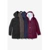 Woman Within Plus Size Sherpa-Lined Hooded Parka(Deep Claret)