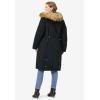 Woman Within Plus Size The Arctic Parka In Extra Long Length(Black)
