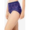 Comfort Choice Plus Size Full Coverage Cotton Brief 10-Pack(Blue Butterfly Pack)