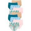 Comfort Choice Plus Size Full Coverage Cotton Brief 10-Pack(Island Pack)