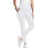 Woman Within Plus Size Tall Stretch-Cotton Knit Pull-On Pocket Leggings(White)