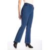 Woman Within Plus Size Bootcut Stretch-Knit Denim Five-Pocket Jeans(Medium Stonewash)