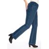 Woman Within Plus Size Bootcut Stretch-Knit Denim Five-Pocket Jeans(Medium Stonewash)