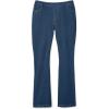 Woman Within Plus Size Bootcut Stretch-Knit Denim Five-Pocket Jeans(Medium Stonewash)