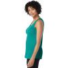 Woman Within Plus Size Rib Knit Tank(Waterfall)