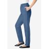 Woman Within Plus Size 7-Day Straight-Leg Elastic-Waist Denim Jean (Petite & Tall Available) – 20 T, Medium Stonewash