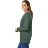 Woman Within Plus Size Perfect Long-Sleeve V-Neck Tee(Pine)