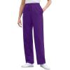 Woman Within Plus Size Better-Fleece Pull-On Drawstring Sweatpants(Radiant Purple)