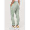 ellos Plus Size Drawstring Waist Fleece Sweatpants(Desert Sage)