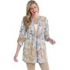 Woman Within Plus Size 7-Day Layered-Look Tunic(New Khaki Meadow)