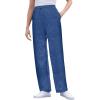 Woman Within Plus Size Better-Fleece Pull-On Drawstring Sweatpants(Heather Navy)