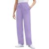 Woman Within Plus Size Better-Fleece Pull-On Drawstring Sweatpants(Soft Iris)