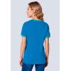 Woman Within Plus Size Contrast Tee 2-Pack(Pale Seafoam Azure Blue)