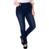 Woman Within Plus Size Straight-Leg Clean Jeans(Midnight Sanded)