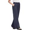 Woman Within Women’s Plus Size Petite Wide-Leg Pull-On Denim Jeans(Indigo)