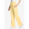 Woman Within Plus Size Petite 7-Day Knit Wide-Leg Pull-On Pants(Banana)