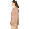Woman Within Plus Size Long-Sleeve Pointelle Cardigan Sweater(New Khaki)