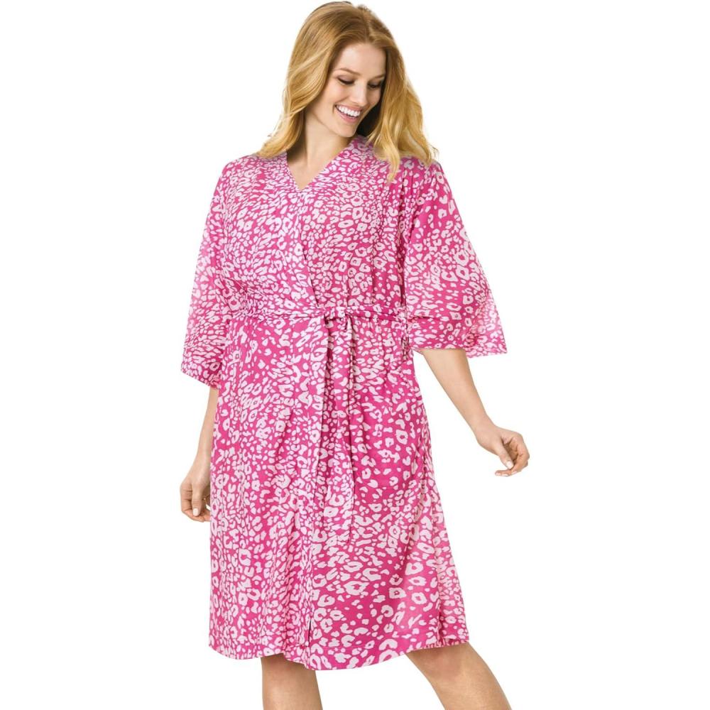 imageDreams amp Co Plus Size Cooling Robe