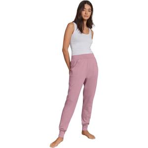 ellos Plus Size Cotton Spandex Jogger Pull On Pants(Dusty Pink)