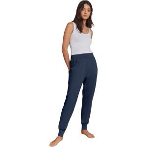 ellos Plus Size Cotton Spandex Jogger Pull On Pants(Navy)