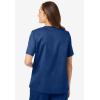Comfort Choice Plus Size V-Neck Scrub Top