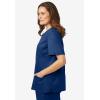 Comfort Choice Plus Size V-Neck Scrub Top