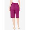 Woman Within Plus Size 7-Day Knit Bermuda Shorts(Raspberry)