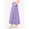 Woman Within Plus Size 7-Day Maxi Skirt(Soft Iris)