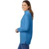 Woman Within Plus Size Perfect Mockneck Tunic(Azure Blue)