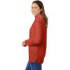 Woman Within Plus Size Perfect Mockneck Tunic(Burnt Red)