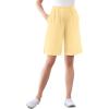 Woman Within Plus Size 7-Day Knit Short(Banana)