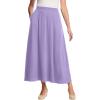 Woman Within Plus Size 7-Day Maxi Skirt(Soft Iris)
