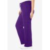 Woman Within Plus Size Better Fleece Cargo Sweatpant (Petite & Tall Available)(Radiant Purple)