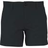 ellos Plus Size Stretch Chino Mid-Rise Shorts(Black)