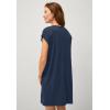 ellos Plus Size Cap Sleeve Sleep Shirt(Navy)