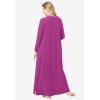 Dreams & Co. Plus Size Long Sherpa Lounger(Rich Magenta)