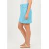 Woman Within Plus Size Adjustable Waist Chino Skort(Seamist Blue Dot)