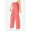 Woman Within Plus Size Petite The Boardwalk Pant(Sweet Coral)