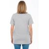 Woman Within Plus Size Graphic Tee(Heather Grey Butterflies)