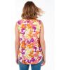 Woman Within Plus Size Perfect Sleeveless Shirt(Sunshine Pop Floral)