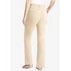 Woman Within Plus Size Tall Stretch Denim Five-Pocket Bootcut Jeans(Natural Khaki)