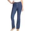 Woman Within Plus Size Tall Stretch Denim Five-Pocket Bootcut Jeans(Medium Stonewash)